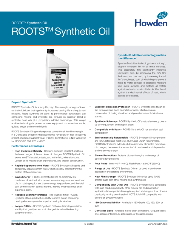 Howden_Roots_Lubrication_Brochure